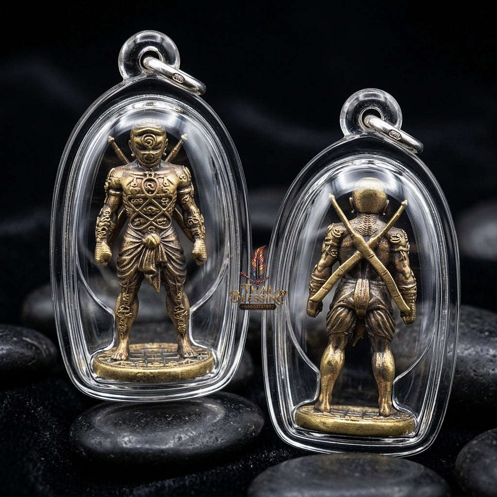 💥 THE MONUMENTAL KANCHANABURI MASTERPIECE OF GUARDIAN GOLEM SORCERY & REFINED BRONZE METALLURGY: THE LUANG PU YEN WAT KAENG SADAO HUN PAYONT KONG RITH (PURE BRONZE EDITION, BE 2569 / 2026)! Thai Blessing Co By RURUECHA