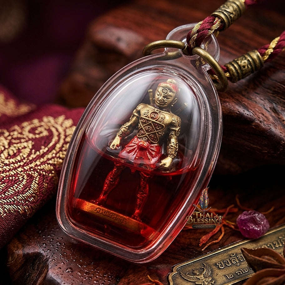 💥 THE MONUMENTAL KANCHANABURI MASTERPIECE OF GUARDIAN GOLEM SORCERY & SATIN-CHANUAN METALLURGY: THE LUANG PU YEN WAT KAENG SADAO HUN PAYONT KONG RITH (SATIN ALLOY MATRIX IMMERSED IN RED-CHICKEN HERBAL OIL, BE 2569 / 2026)! Thai Blessing Co By