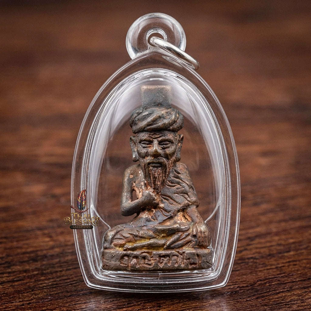 💥 THE MONUMENTAL KHAO OOR MASTERPIECE OF TA-FAI SOVEREIGN AUTHORITY & SACRED CHANUAN ALLOY METALLURGY: THE AJAHN PLIAN HATTHAYANON WAT KHAO OOR BOROMAKHRU PHRA RUE-SI TA-FAI (SACRED BRONZE-CHANUAN EDITION, BE 2561)! Thai Blessing Co By RURUECHA