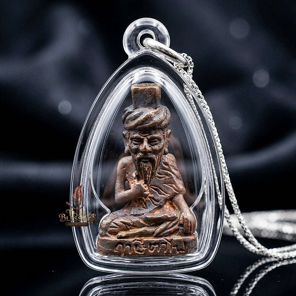 💥 THE MONUMENTAL KHAO OOR MASTERPIECE OF TA-FAI SOVEREIGN AUTHORITY & SACRED CHANUAN ALLOY METALLURGY: THE AJAHN PLIAN HATTHAYANON WAT KHAO OOR BOROMAKHRU PHRA RUE-SI TA-FAI (SACRED BRONZE-CHANUAN EDITION, BE 2561)! Thai Blessing Co By RURUECHA