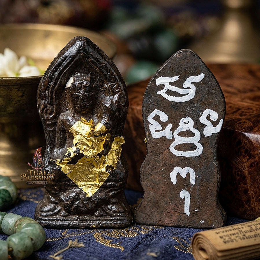 💥 THE MONUMENTAL KHAOYAI FOREST-LINEAGE MASTERPIECE OF HIDDEN ESOTERIC POWER: THE LUANG PU SEE WAT TONG TON "PHRA KHUN PHAEN" Thai Blessing Co By RURUECHA