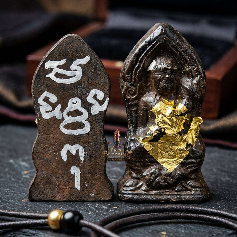 💥 THE MONUMENTAL KHAOYAI FOREST-LINEAGE MASTERPIECE OF HIDDEN ESOTERIC POWER: THE LUANG PU SEE WAT TONG TON "PHRA KHUN PHAEN" Thai Blessing Co By RURUECHA