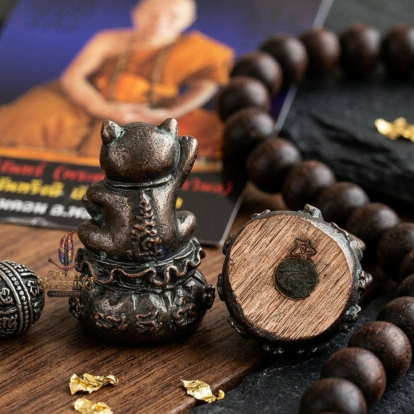 💥 THE MONUMENTAL KHON KAEN ISAN-LINEAGE MASTERPIECE OF WEALTH-BECKONING FELINE ALCHEMY & THE LEGENDARY LUOK GOROK MAEW SPIRIT: MAEW GWAK SAP RIEK LAP Thai Blessing Co By RURUECHA