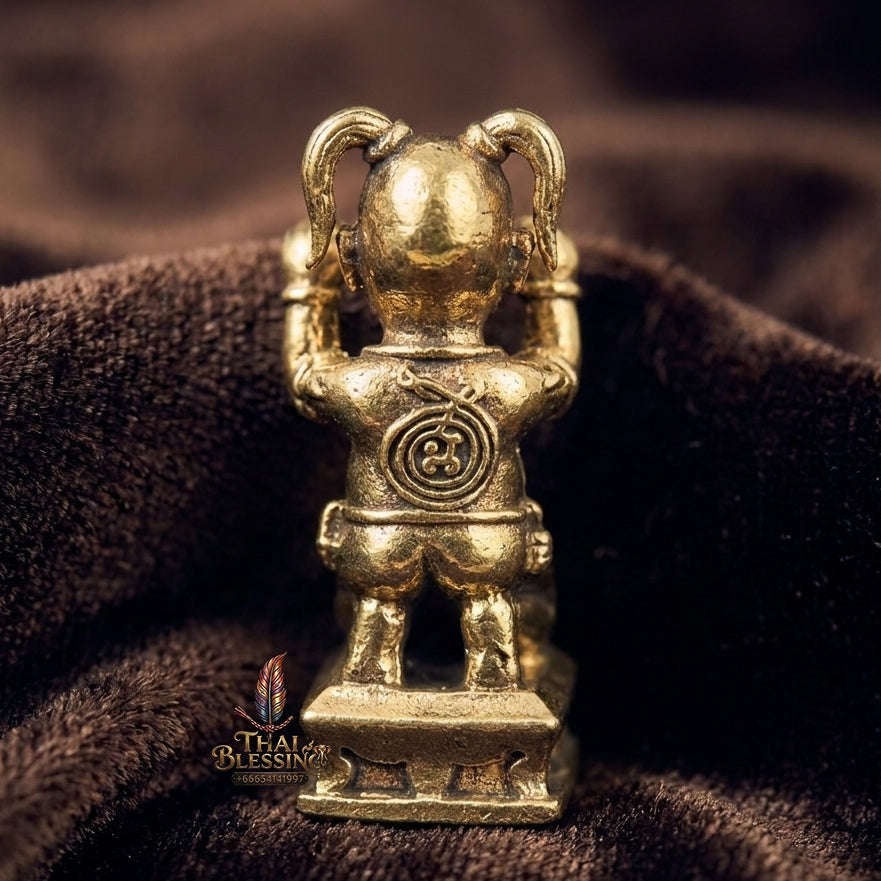 ⚪ THE MONUMENTAL KORAT MASTERPIECE OF RURAL NECROMANCY, ALCALINE WHITE BRONZE & WEALTH-SWEEPING SOVEREIGNTY: KUMAN KOI SAP Thai Blessing Co By RURUECHA