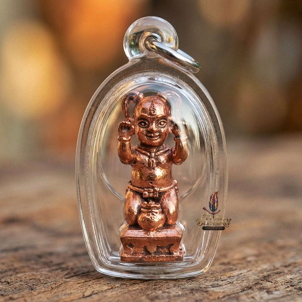 🌸 THE MONUMENTAL KORAT MASTERPIECE OF RURAL NECROMANCY, ROSE GOLD-PLATED BRONZE & WEALTH-SWEEPING SOVEREIGNTY: KUMAN KOI SAP Thai Blessing Co By RURUECHA