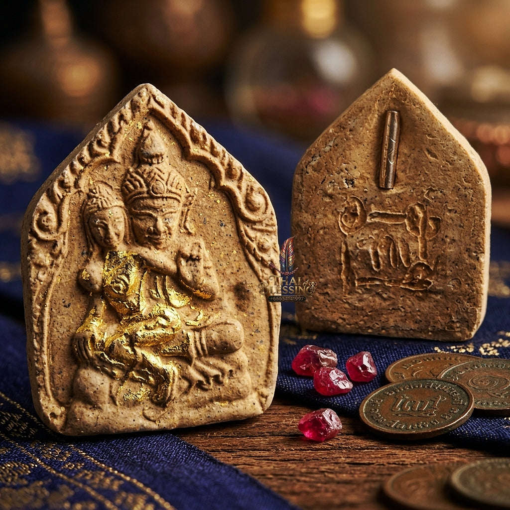 💥 THE MONUMENTAL LANNA-EASTERN MASTERPIECE OF LEGENDARY LUSTFUL ASCETIC ALCHEMY:  "PHRA RUE-SI TOBAK - Thai Blessing Co By RURUECHA