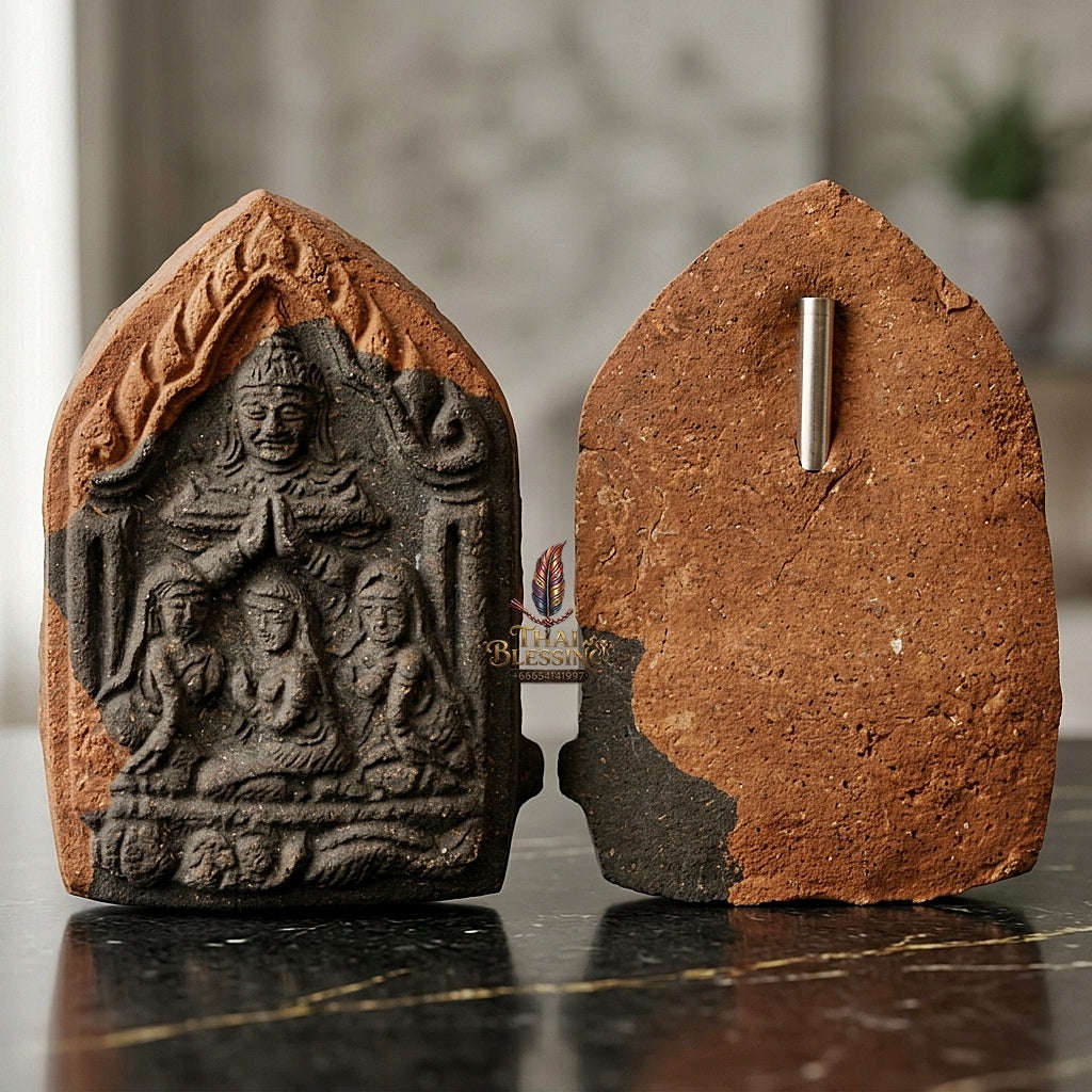 💥 THE MONUMENTAL LANNA MASTERPIECE OF BAN KAMNAN PHON OCCULT TRADITION: THE KHRUBA-EMPOWERED KHUN PHAEN MAHA SANEH (TAO KHAM & MANG MON KHAM HERB MATRIX, BE 2565)! Thai Blessing Co By RURUECHA