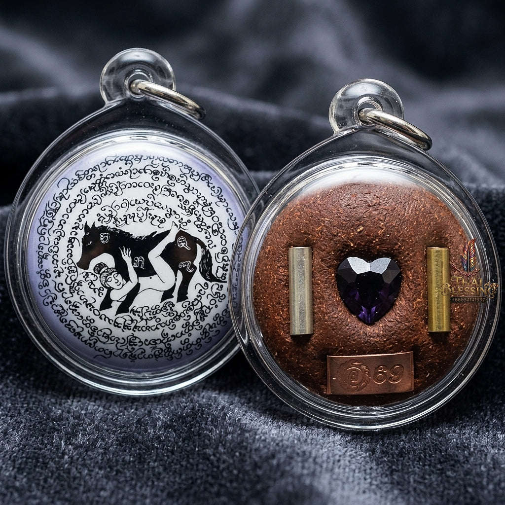 🐎 THE MONUMENTAL LANNA MASTERPIECE OF LEGENDARY EROTIC SEDUCTION, NIGHTLIFE CHARISMA & UNSTOPPABLE INTERPERSONAL ATTRACTION: LOCKET MA SANE PHANG Thai Blessing Co By RURUECHA