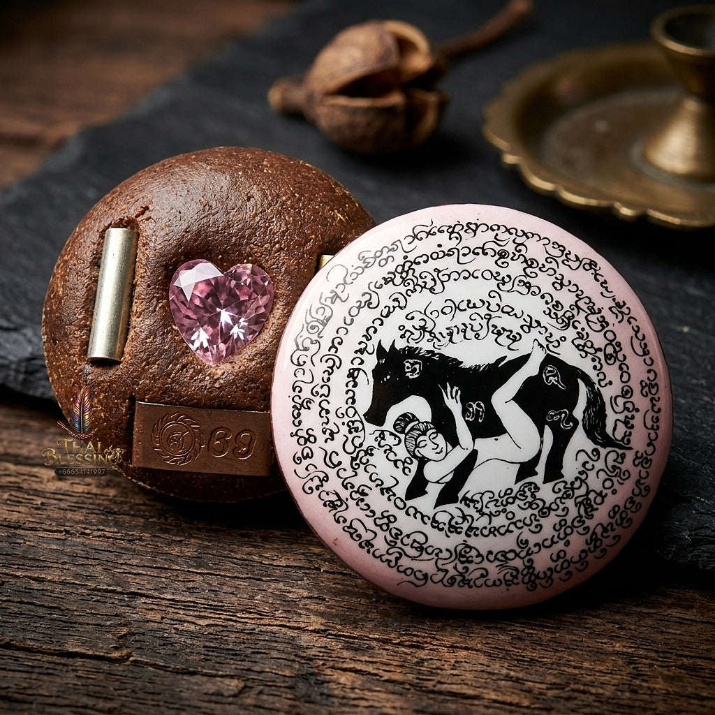 🐎 THE MONUMENTAL LANNA MASTERPIECE OF LEGENDARY EROTIC SEDUCTION, NIGHTLIFE CHARISMA & UNSTOPPABLE INTERPERSONAL ATTRACTION: LOCKET MA SANE PHANG Thai Blessing Co By RURUECHA