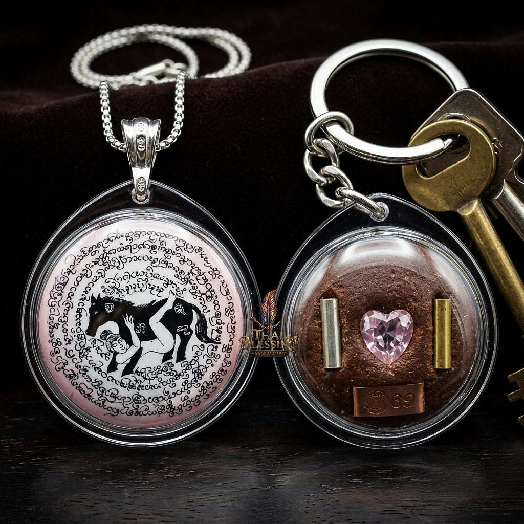 🐎 THE MONUMENTAL LANNA MASTERPIECE OF LEGENDARY EROTIC SEDUCTION, NIGHTLIFE CHARISMA & UNSTOPPABLE INTERPERSONAL ATTRACTION: LOCKET MA SANE PHANG Thai Blessing Co By RURUECHA