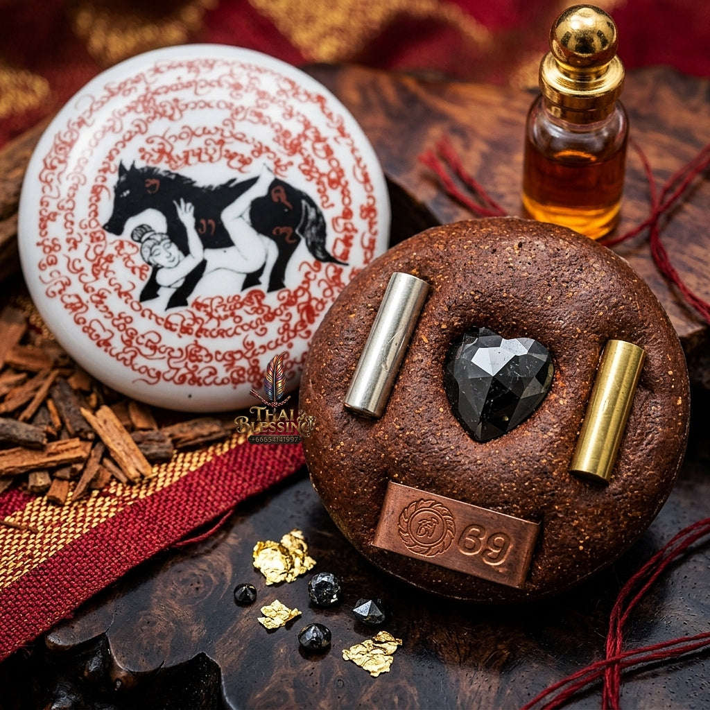🐎 THE MONUMENTAL LANNA MASTERPIECE OF LEGENDARY EROTIC SEDUCTION, NIGHTLIFE CHARISMA & UNSTOPPABLE INTERPERSONAL ATTRACTION: LOCKET MA SANE PHANG Thai Blessing Co By RURUECHA