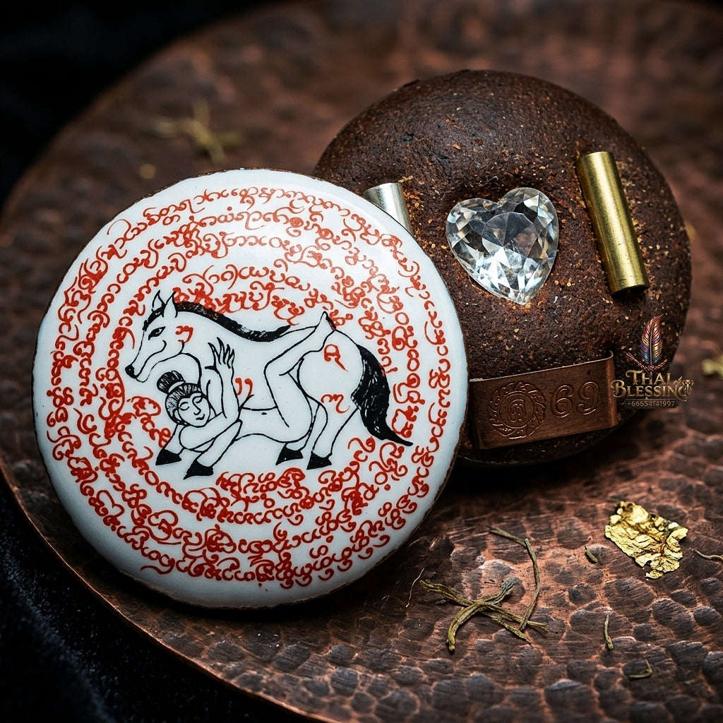 🐎 THE MONUMENTAL LANNA MASTERPIECE OF LEGENDARY EROTIC SEDUCTION, NIGHTLIFE CHARISMA & UNSTOPPABLE INTERPERSONAL ATTRACTION: LOCKET MA SANE PHANG Thai Blessing Co By RURUECHA