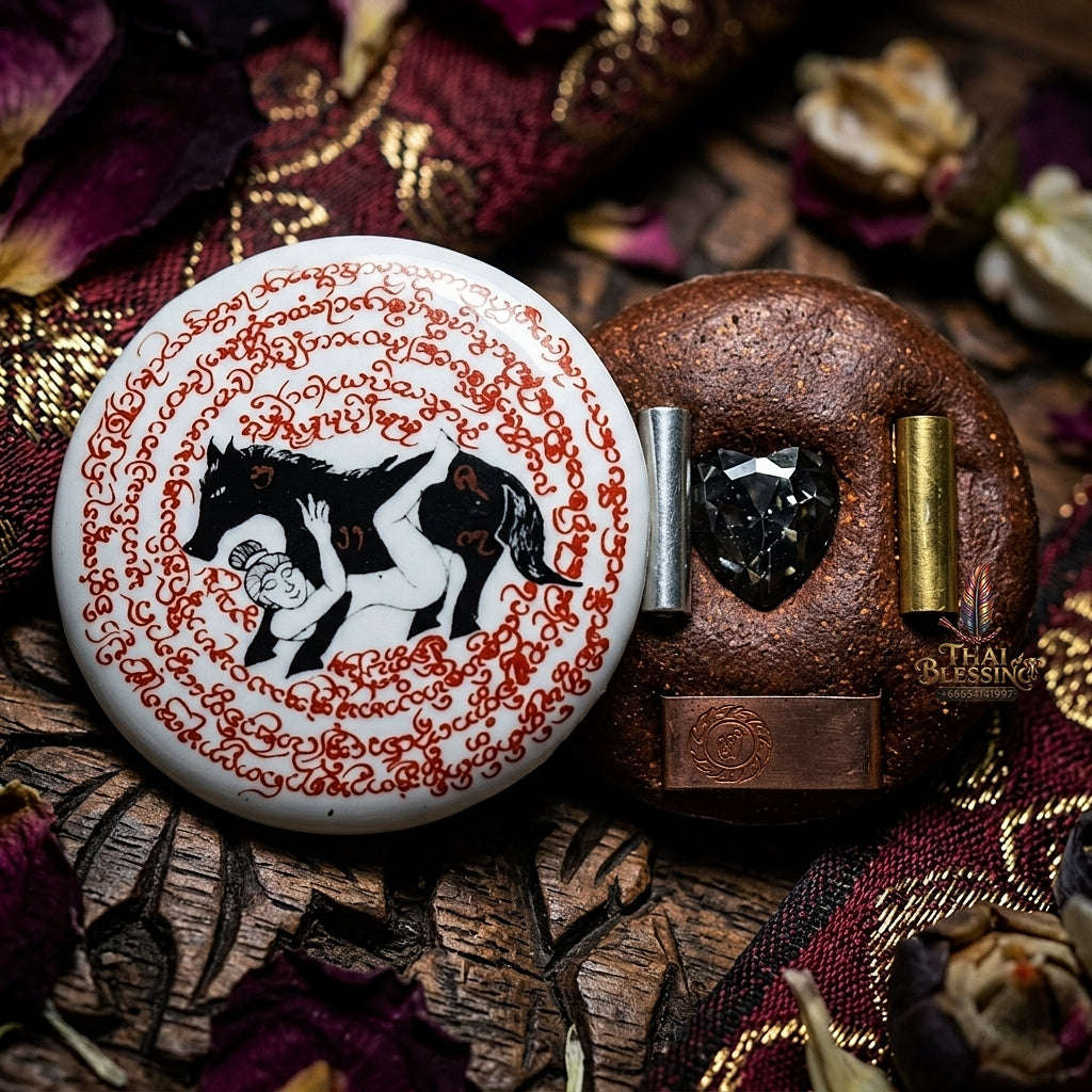 🐎 THE MONUMENTAL LANNA MASTERPIECE OF LEGENDARY EROTIC SEDUCTION, NIGHTLIFE CHARISMA & UNSTOPPABLE INTERPERSONAL ATTRACTION: LOCKET MA SANE PHANG Thai Blessing Co By RURUECHA