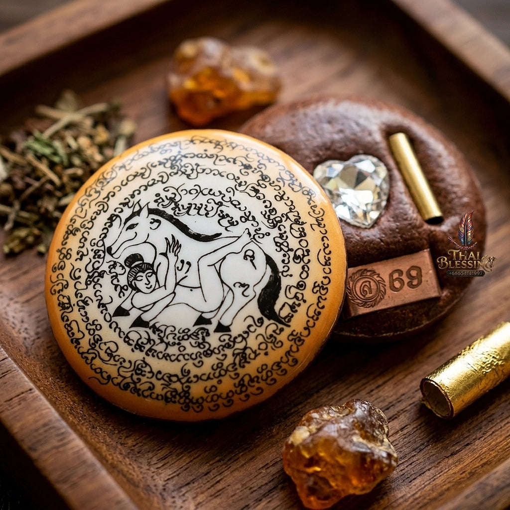 🐎 THE MONUMENTAL LANNA MASTERPIECE OF LEGENDARY EROTIC SEDUCTION, NIGHTLIFE CHARISMA & UNSTOPPABLE INTERPERSONAL ATTRACTION: LOCKET MA SANE PHANG Thai Blessing Co By RURUECHA