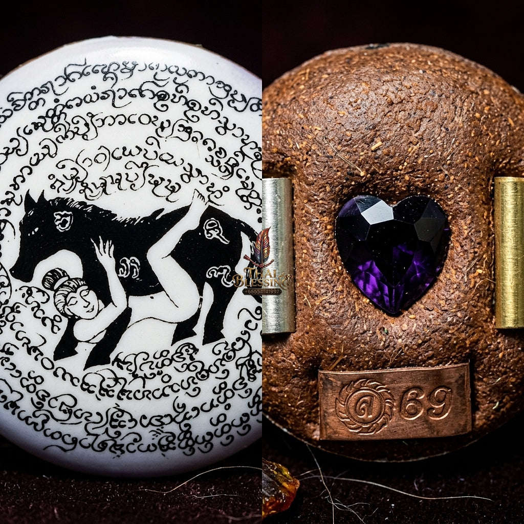 🐎 THE MONUMENTAL LANNA MASTERPIECE OF LEGENDARY EROTIC SEDUCTION, NIGHTLIFE CHARISMA & UNSTOPPABLE INTERPERSONAL ATTRACTION: LOCKET MA SANE PHANG Thai Blessing Co By RURUECHA