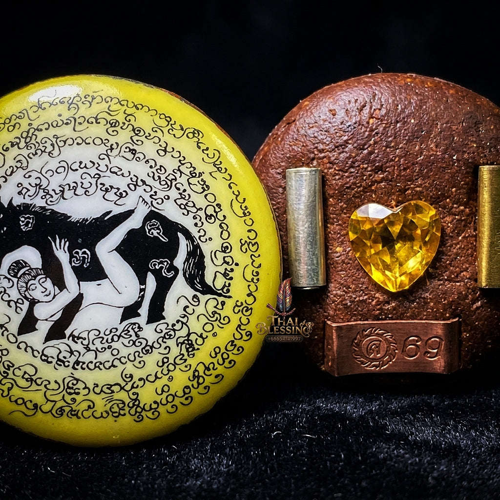 🐎 THE MONUMENTAL LANNA MASTERPIECE OF LEGENDARY EROTIC SEDUCTION, NIGHTLIFE CHARISMA & UNSTOPPABLE INTERPERSONAL ATTRACTION: LOCKET MA SANE PHANG Thai Blessing Co By RURUECHA