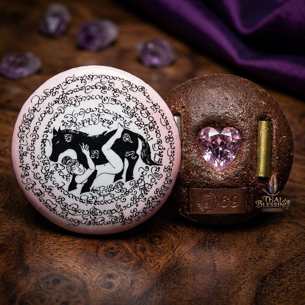 🐎 THE MONUMENTAL LANNA MASTERPIECE OF LEGENDARY EROTIC SEDUCTION, NIGHTLIFE CHARISMA & UNSTOPPABLE INTERPERSONAL ATTRACTION: LOCKET MA SANE PHANG Thai Blessing Co By RURUECHA