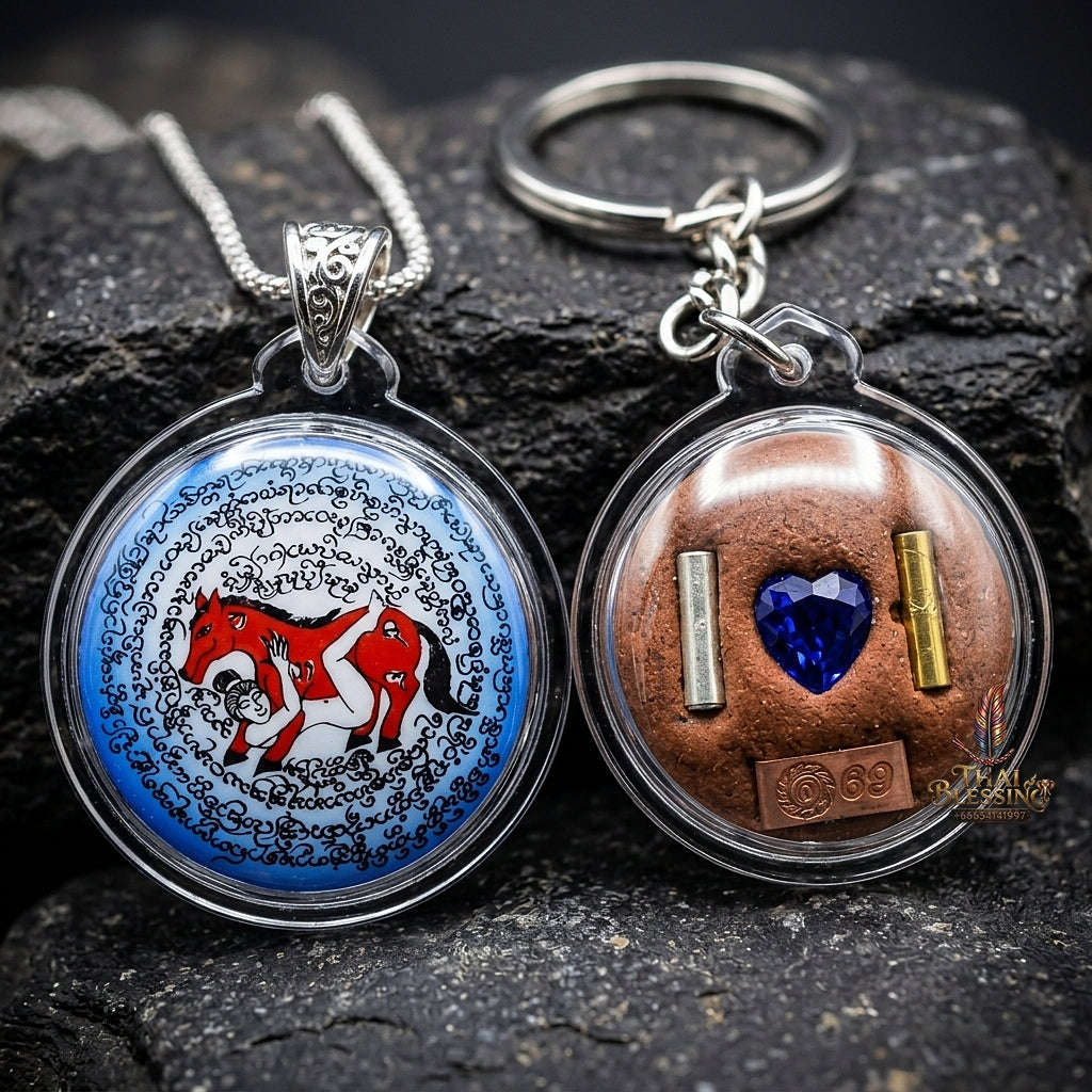 🐎 THE MONUMENTAL LANNA MASTERPIECE OF LEGENDARY EROTIC SEDUCTION, NIGHTLIFE CHARISMA & UNSTOPPABLE INTERPERSONAL ATTRACTION: LOCKET MA SANE PHANG Thai Blessing Co By RURUECHA