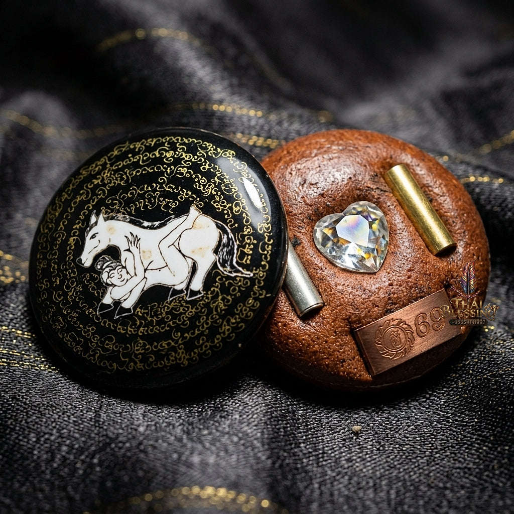 🐎 THE MONUMENTAL LANNA MASTERPIECE OF LEGENDARY EROTIC SEDUCTION, NIGHTLIFE CHARISMA & UNSTOPPABLE INTERPERSONAL ATTRACTION: LOCKET MA SANE PHANG Thai Blessing Co By RURUECHA
