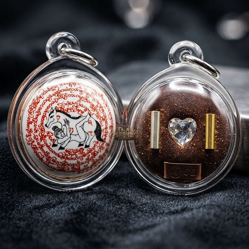 🐎 THE MONUMENTAL LANNA MASTERPIECE OF LEGENDARY EROTIC SEDUCTION, NIGHTLIFE CHARISMA & UNSTOPPABLE INTERPERSONAL ATTRACTION: LOCKET MA SANE PHANG Thai Blessing Co By RURUECHA