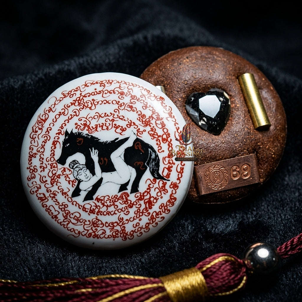 🐎 THE MONUMENTAL LANNA MASTERPIECE OF LEGENDARY EROTIC SEDUCTION, NIGHTLIFE CHARISMA & UNSTOPPABLE INTERPERSONAL ATTRACTION: LOCKET MA SANE PHANG Thai Blessing Co By RURUECHA