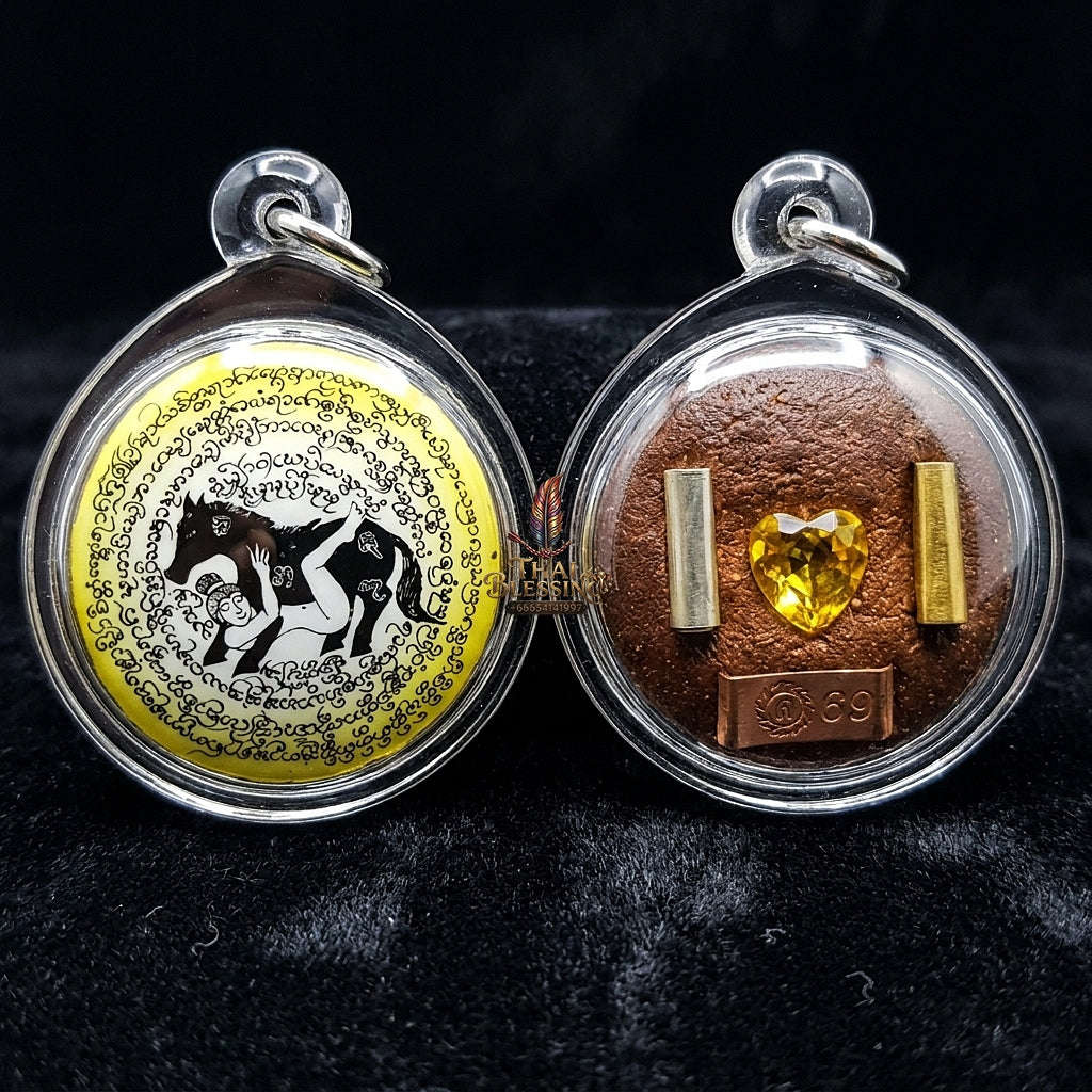 🐎 THE MONUMENTAL LANNA MASTERPIECE OF LEGENDARY EROTIC SEDUCTION, NIGHTLIFE CHARISMA & UNSTOPPABLE INTERPERSONAL ATTRACTION: LOCKET MA SANE PHANG Thai Blessing Co By RURUECHA