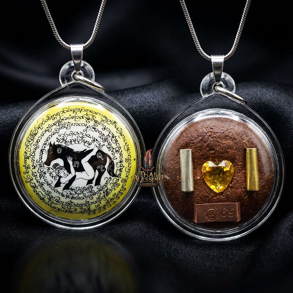🐎 THE MONUMENTAL LANNA MASTERPIECE OF LEGENDARY EROTIC SEDUCTION, NIGHTLIFE CHARISMA & UNSTOPPABLE INTERPERSONAL ATTRACTION: LOCKET MA SANE PHANG Thai Blessing Co By RURUECHA