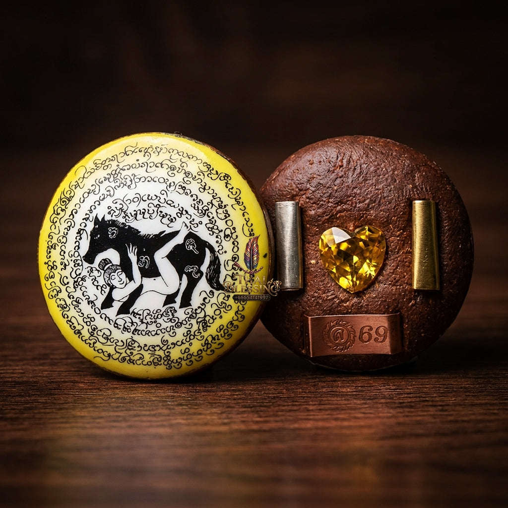 🐎 THE MONUMENTAL LANNA MASTERPIECE OF LEGENDARY EROTIC SEDUCTION, NIGHTLIFE CHARISMA & UNSTOPPABLE INTERPERSONAL ATTRACTION: LOCKET MA SANE PHANG Thai Blessing Co By RURUECHA