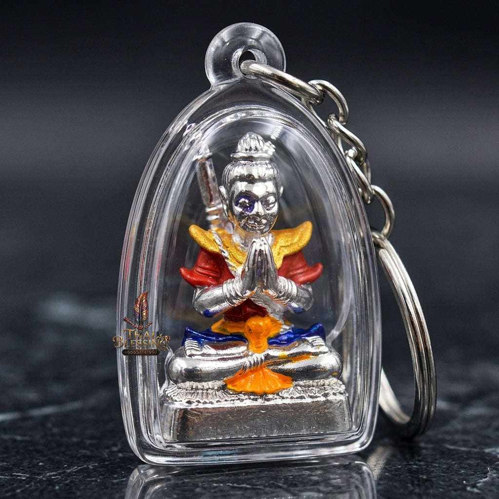 💥 THE MONUMENTAL LANNA MASTERPIECE OF ULTIMATE SPELLBINDING CHARM & RARE TABAK FLOWER ENAMEL PRECISION: THE KRUBA NUA RITH WAT SAPHAN DAM KHUNPHAEN SAEN AKHOM (MON MAHA HLONG EDITION, DOK TABAK ENAMEL, BE 2562)! Thai Blessing Co By RURUECHA