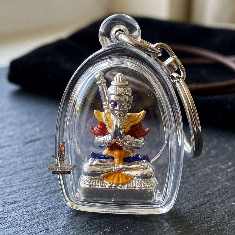 💥 THE MONUMENTAL LANNA MASTERPIECE OF ULTIMATE SPELLBINDING CHARM & RARE TABAK FLOWER ENAMEL PRECISION: THE KRUBA NUA RITH WAT SAPHAN DAM KHUNPHAEN SAEN AKHOM (MON MAHA HLONG EDITION, DOK TABAK ENAMEL, BE 2562)! Thai Blessing Co By RURUECHA