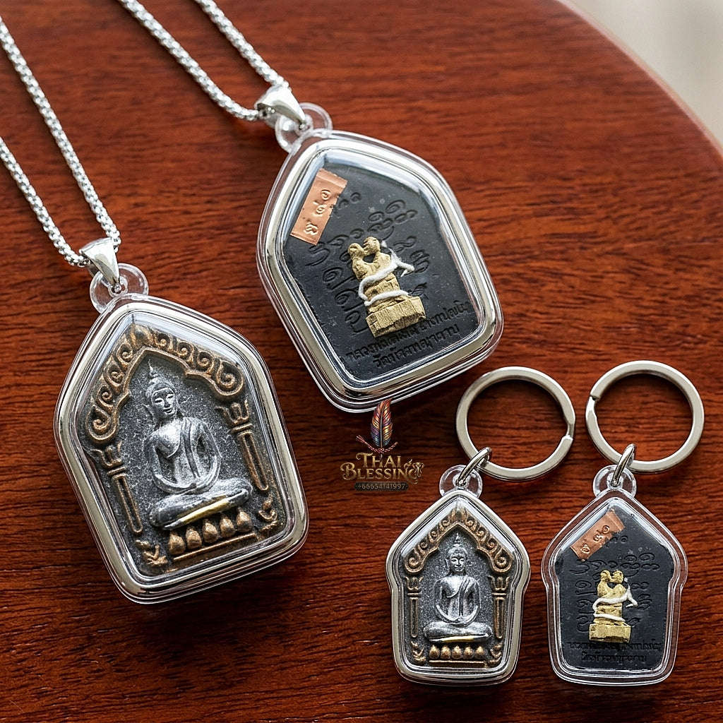 💥 THE MONUMENTAL LANNAN MASTERPIECE OF FIRST-EDITION KHUN PHAEN SORCERY & RARE LOVE-INSECT ALCHEMY:PHRA KHUN PHAEN RUN REARK Thai Blessing Co By RURUECHA