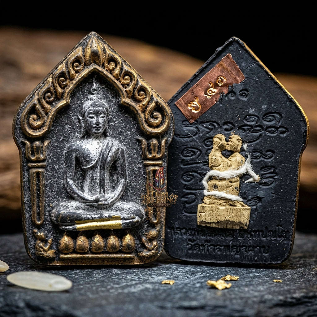 💥 THE MONUMENTAL LANNAN MASTERPIECE OF FIRST-EDITION KHUN PHAEN SORCERY & RARE LOVE-INSECT ALCHEMY:PHRA KHUN PHAEN RUN REARK Thai Blessing Co By RURUECHA