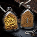 💥 THE MONUMENTAL LANNAN MASTERPIECE OF SUPREME CHARISMA & RARE TIN-TALISMAN ALCHEMY: THE POKRU SINGKORN KREDRED PHAYA KHAO KHAM (ULTRA-LIMITED RITUAL HERBAL POWDER & TIKIN-TAKUD EDITION, BE 2564)! Thai Blessing Co By RURUECHA