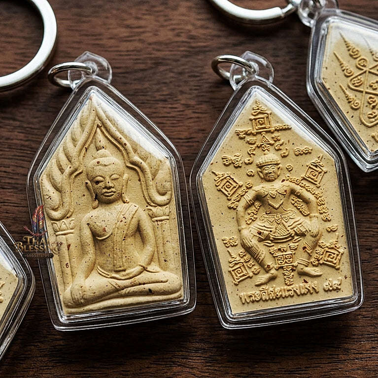 💥 THE MONUMENTAL NAKHON PATHOM MASTERPIECE OF LEGENDARY PLAYBOY SANEH & BLACK-IVORY WOOD ALCHEMY: PHRA KHUN PHAEN LANG SI SA RAENG AENG Thai Blessing Co By RURUECHA