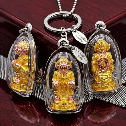 🐵 THE MONUMENTAL NAKHON SAWAN MASTERPIECE OF LEGENDARY HANUMAN VALOR, ALCHEMICAL 3K-PLATED SAMRITH BRONZE & INVINCIBLE WEALTH-PULLING SOVEREIGNTY KHAMHENG HANUMAN Thai Blessing Co By RURUECHA