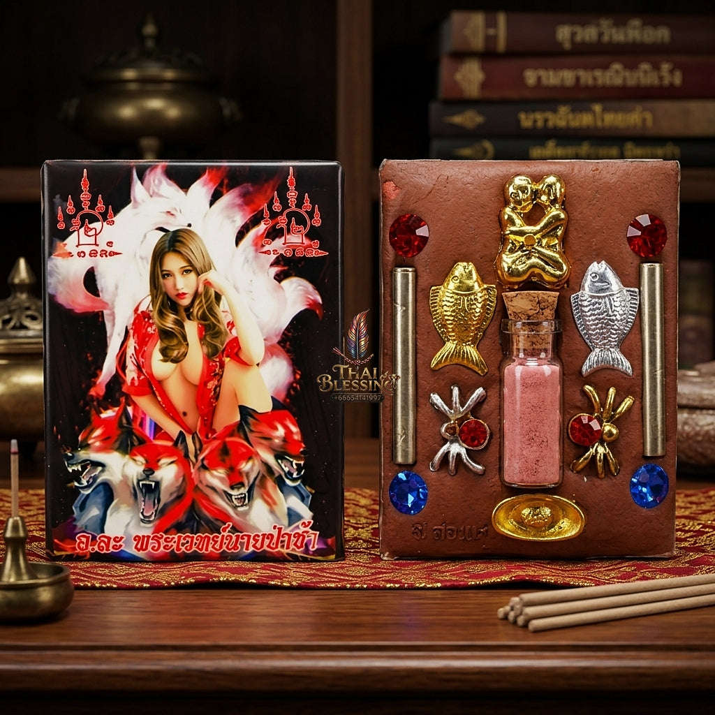 🦊 THE MONUMENTAL NECROMANTIC FOREST MASTERPIECE OF EXTREME SEDUCTION, NIGHTCLUB MAGNETISM & UNSTOPPABLE COMMERCIAL ALLURE: LOCKET NANG JING JOK Thai Blessing Co By RURUECHA