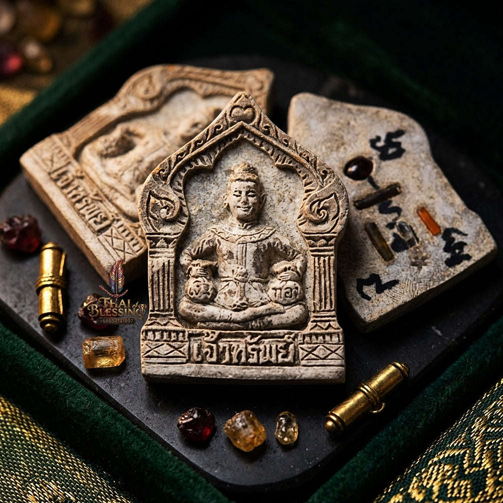 💥 THE MONUMENTAL NORTHEASTERN ISAN MASTERPIECE OF LUCKY FORTUNE & PASSIONATE ROMANCE: PHRA KHUN PHAEN CHAO SAP" Thai Blessing Co By RURUECHA