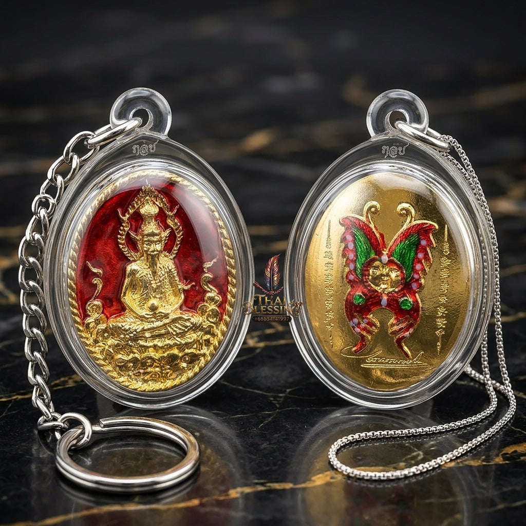 💥 THE MONUMENTAL NORTHEASTERN KORAT-LINEAGE MASTERPIECE OF DIVINE BUTTERFLY TRANSFORMATION & UNRIVALED SANEH ALCHEMY: PHRA RUE-SI LANG THEP JAMLANG Thai Blessing Co By RURUECHA