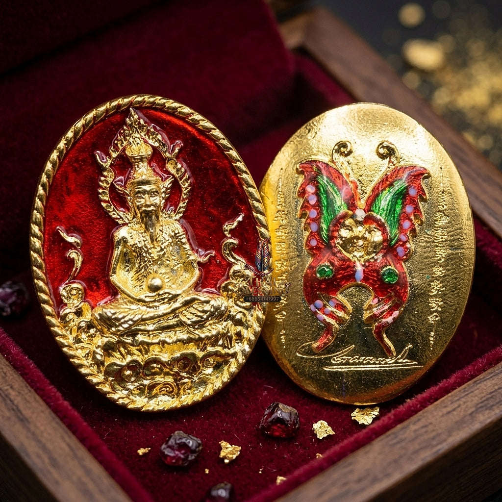 💥 THE MONUMENTAL NORTHEASTERN KORAT-LINEAGE MASTERPIECE OF DIVINE BUTTERFLY TRANSFORMATION & UNRIVALED SANEH ALCHEMY: PHRA RUE-SI LANG THEP JAMLANG Thai Blessing Co By RURUECHA
