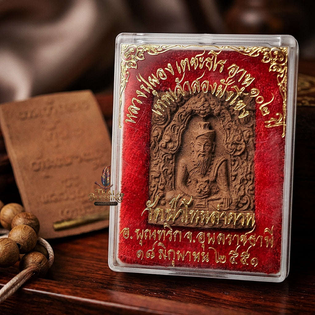 💥 THE MONUMENTAL NORTHEASTERN UBON RATCHATHANI FOREST-LINEAGE MASTERPIECE OF RISHI ASCETIC WISDOM & SPIRITUAL SHIELDING: PHRA RUE-SI POK PHAPHA / PORTABLE RISHI" Thai Blessing Co By RURUECHA
