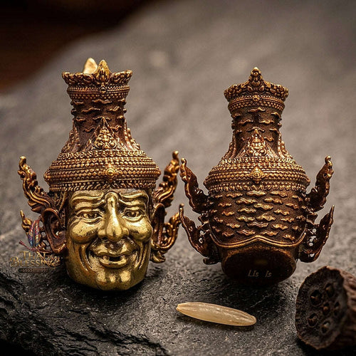 💥 THE MONUMENTAL PRACHIN BURI FOREST-LINEAGE MASTERPIECE OF ANCIENT ALCHEMICAL METAL & ASTROLOGICAL WEALTH: PHRA RUE-SI NAROT - OPENING THE FORTUNE OF WEALTH EDITION" Thai Blessing Co By RURUECHA