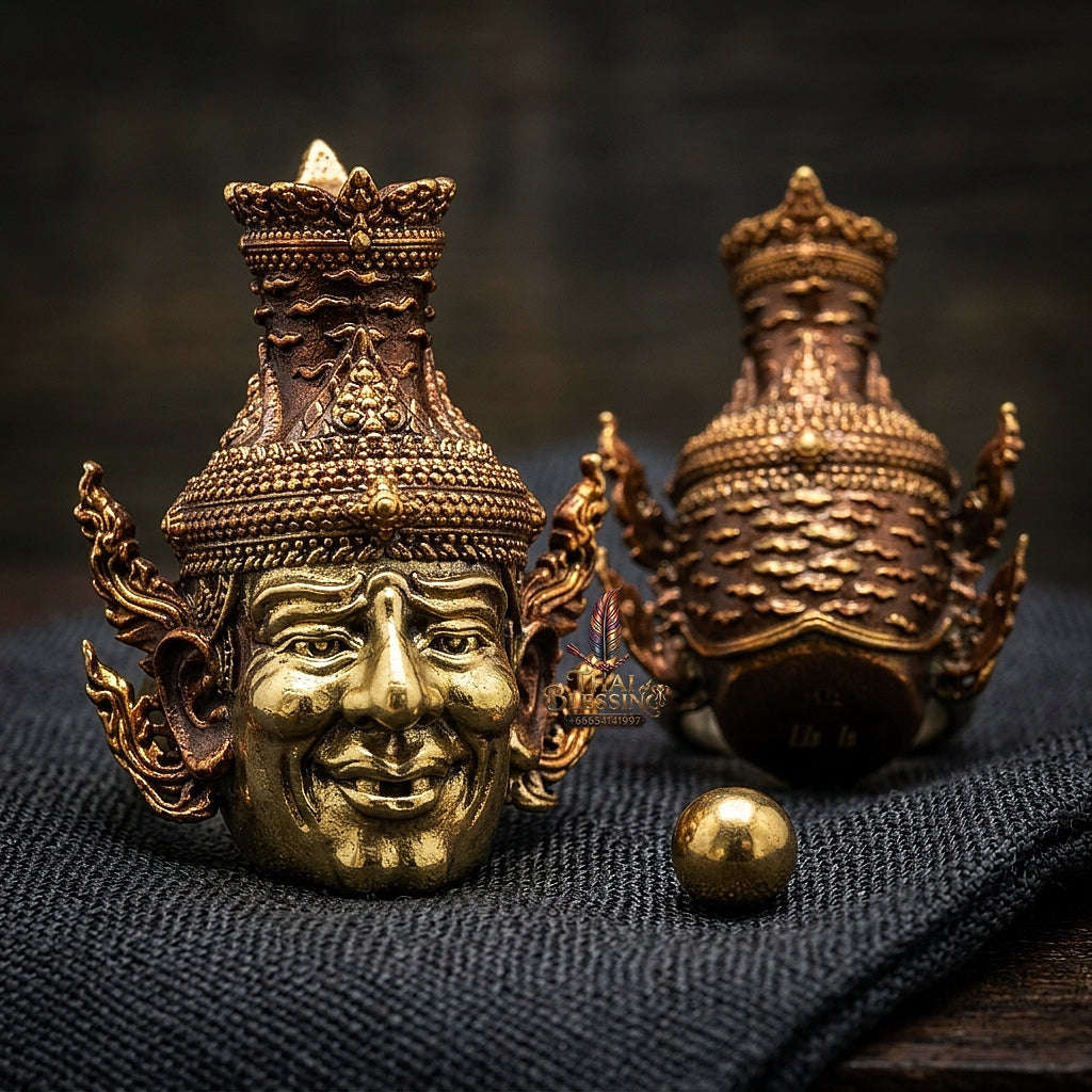 💥 THE MONUMENTAL PRACHIN BURI FOREST-LINEAGE MASTERPIECE OF ANCIENT ALCHEMICAL METAL & ASTROLOGICAL WEALTH: PHRA RUE-SI NAROT - OPENING THE FORTUNE OF WEALTH EDITION" Thai Blessing Co By RURUECHA