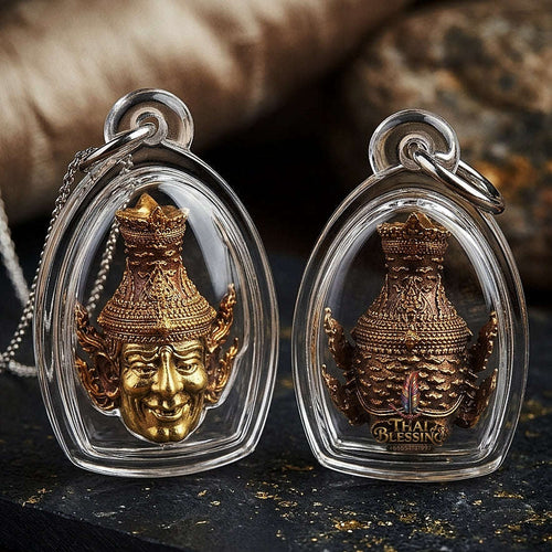 💥 THE MONUMENTAL PRACHIN BURI FOREST-LINEAGE MASTERPIECE OF ANCIENT ALCHEMICAL METAL & ASTROLOGICAL WEALTH: PHRA RUE-SI NAROT - OPENING THE FORTUNE OF WEALTH EDITION" Thai Blessing Co By RURUECHA