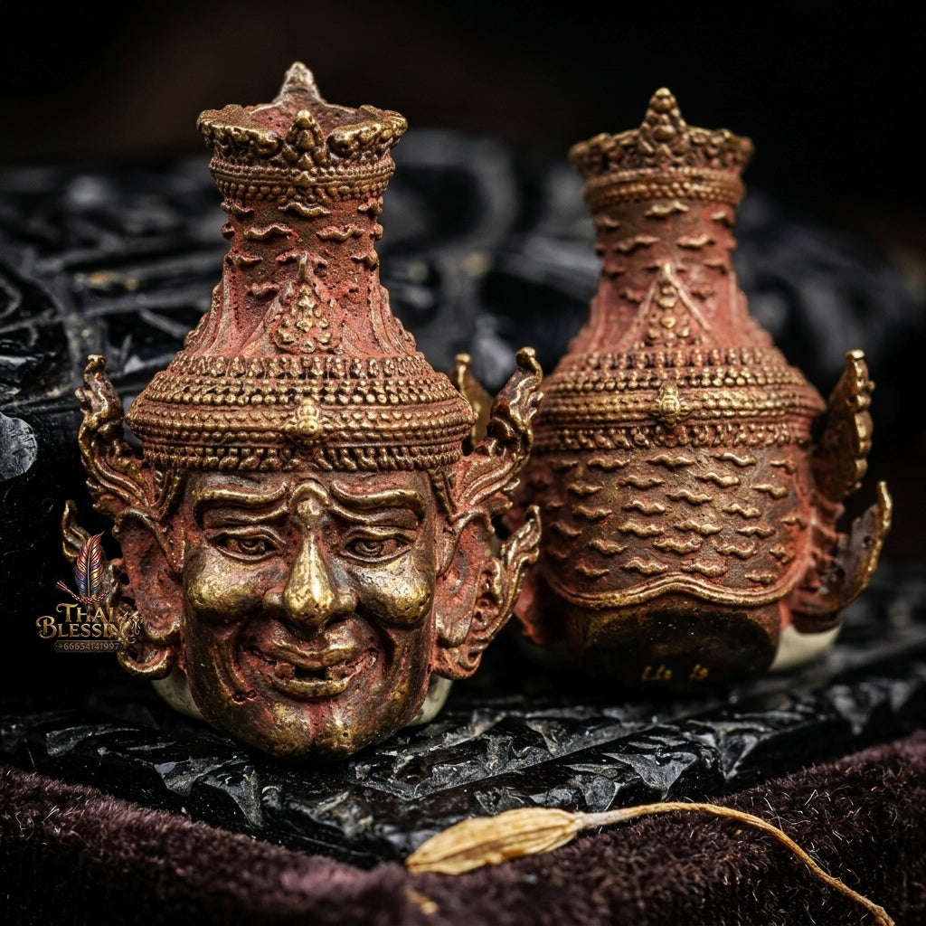 💥 THE MONUMENTAL PRACHIN BURI FOREST-LINEAGE MASTERPIECE OF ANCIENT COPPER PATINA & ASTROLOGICAL WEALTH: PHRA RUE-SI NAROT - OPENING THE FORTUNE OF WEALTH EDITION Thai Blessing Co By RURUECHA