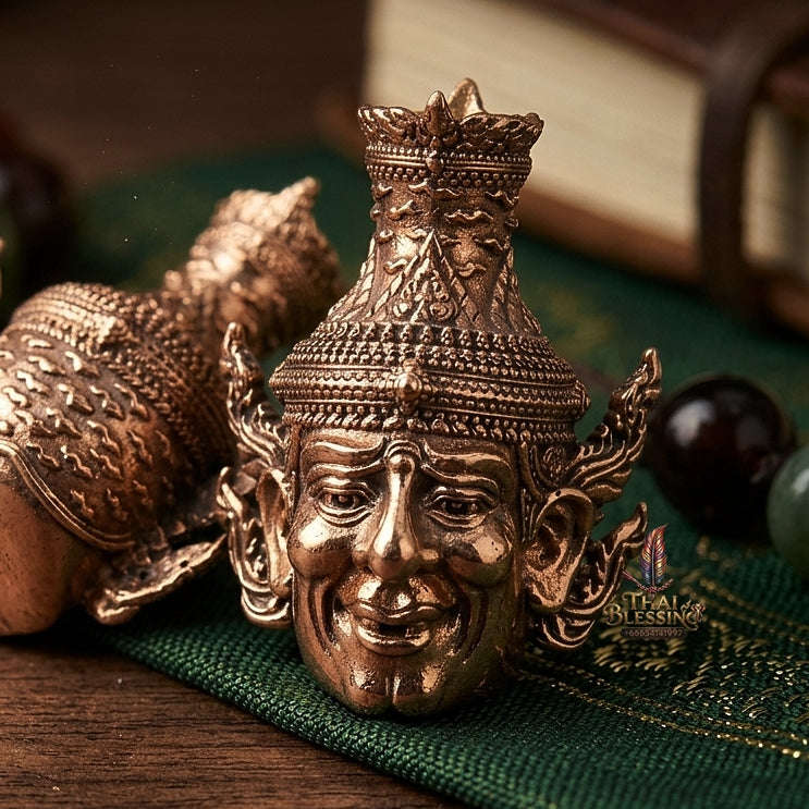 💥 THE MONUMENTAL PRACHIN BURI FOREST-LINEAGE MASTERPIECE OF DIVINE DESTINY-OPENING & ASTROLOGICAL WEALTH: PHRA RUE-SI NAROT - OPENING THE FORTUNE OF WEALTH EDITION Thai Blessing Co By RURUECHA