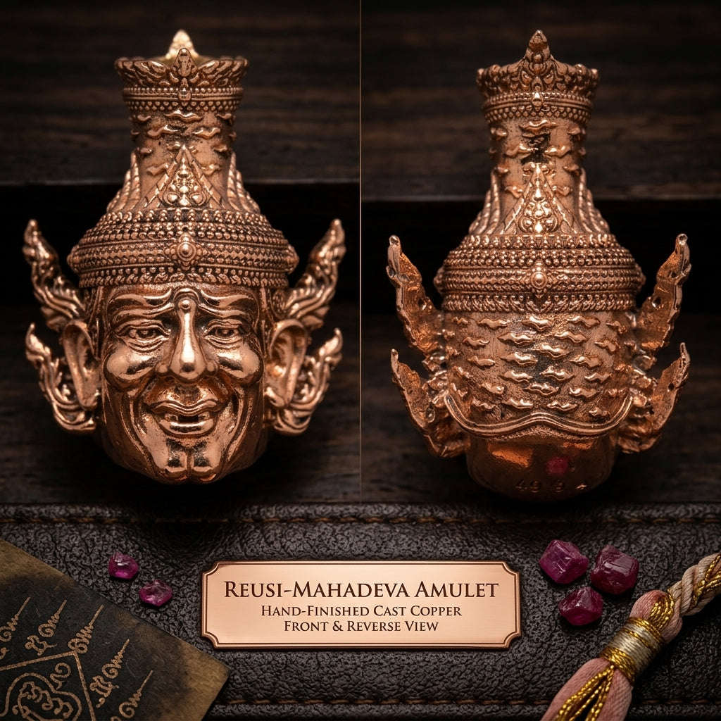 💥 THE MONUMENTAL PRACHIN BURI FOREST-LINEAGE MASTERPIECE OF DIVINE DESTINY-OPENING & ASTROLOGICAL WEALTH: PHRA RUE-SI NAROT - OPENING THE FORTUNE OF WEALTH EDITION Thai Blessing Co By RURUECHA