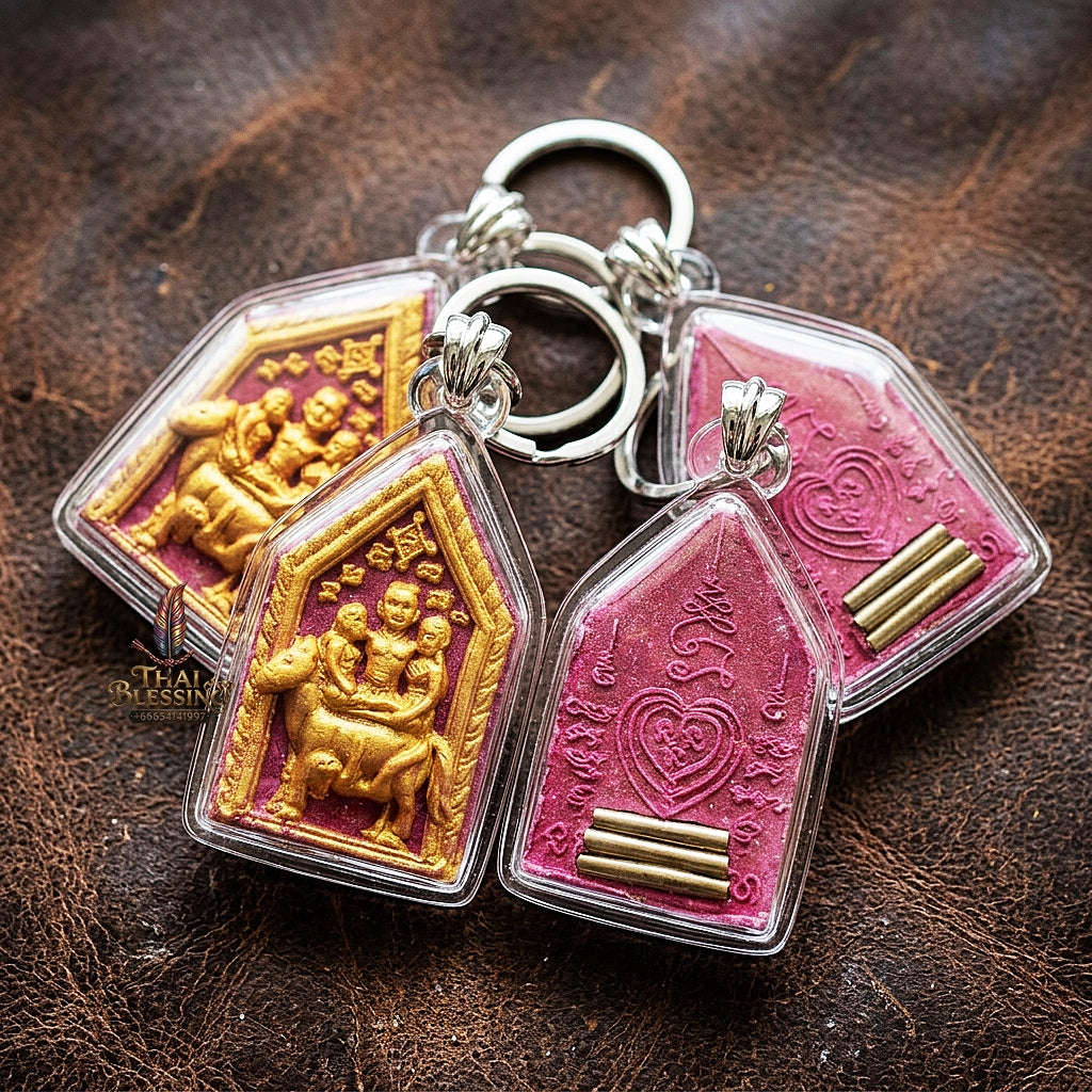 💥 THE MONUMENTAL PRACHINBURI MASTERPIECE OF HORSE-SPORTS EROTIC SORCERY & FULL-MOON PHRAI CHARM: THE LUANG PU IM WAT BAN KHAO KHAD KHUN PHAEN PHRAI MON MA SEPH NANG (HERB MATRIX EDITION, BE 2559)! Thai Blessing Co By RURUECHA