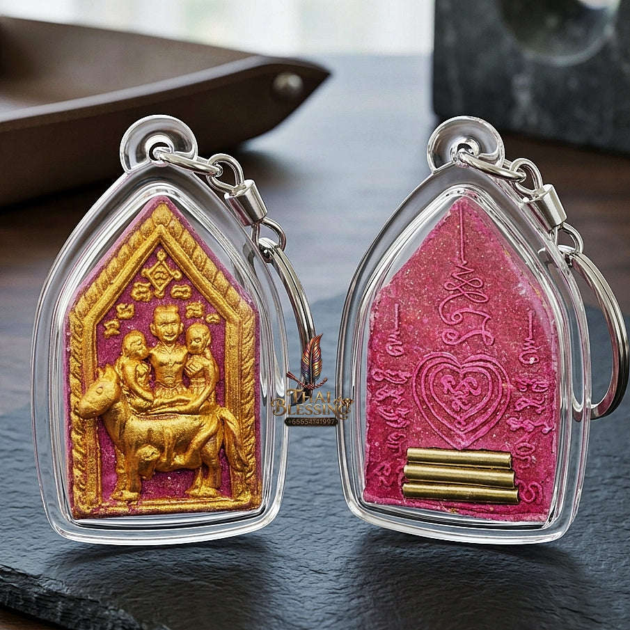 💥 THE MONUMENTAL PRACHINBURI MASTERPIECE OF HORSE-SPORTS EROTIC SORCERY & FULL-MOON PHRAI CHARM: THE LUANG PU IM WAT BAN KHAO KHAD KHUN PHAEN PHRAI MON MA SEPH NANG (HERB MATRIX EDITION, BE 2559)! Thai Blessing Co By RURUECHA