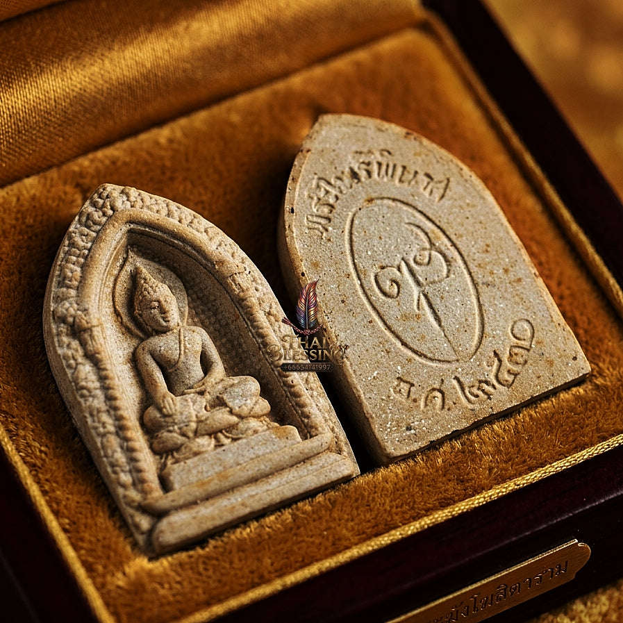 💥 THE MONUMENTAL RATTANAKOSIN ROYAL-SHRINE MASTERPIECE OF DEFEATING ENEMIES & SUPREME SOVEREIGN PROTECTION: THE WAT BOWONNIWET PHRA PAI RI PHINAT - FIRST EDITION" Thai Blessing Co By RURUECHA