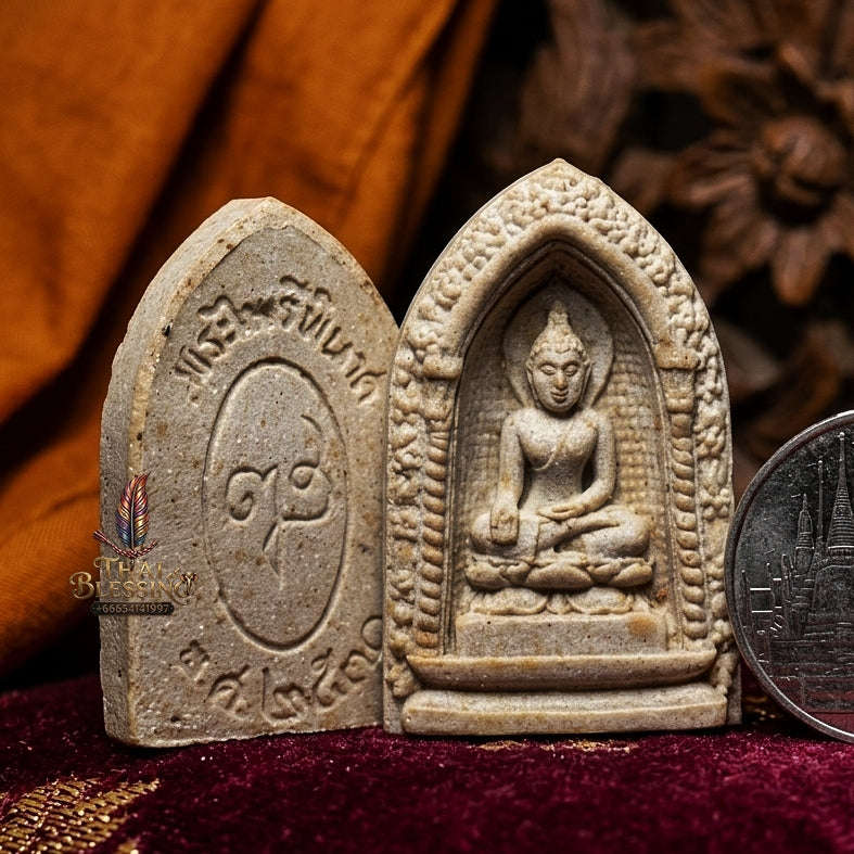 💥 THE MONUMENTAL RATTANAKOSIN ROYAL-SHRINE MASTERPIECE OF DEFEATING ENEMIES & SUPREME SOVEREIGN PROTECTION: THE WAT BOWONNIWET PHRA PAI RI PHINAT - FIRST EDITION" Thai Blessing Co By RURUECHA